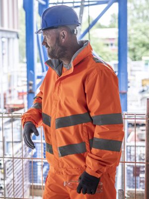 High-vis pro pack-away jacket
