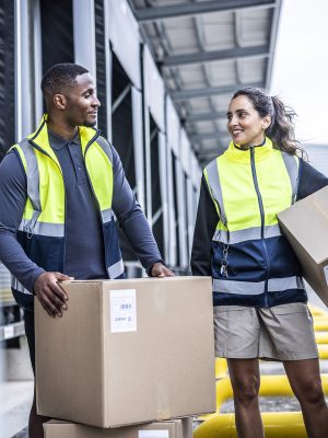 Pro hi-vis full-zip gilet