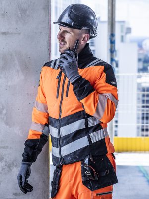 Hi-vis X-pro hybrid jacket (Class 2)