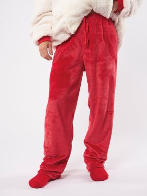 The Ribbon luxury Eskimo-style fleece pants