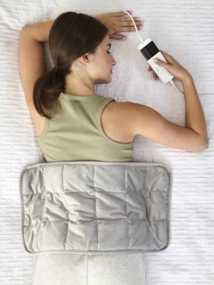 Electric weighted heat pad