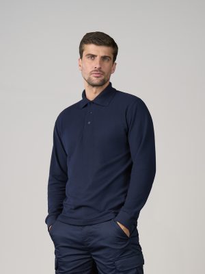 Pro long sleeve polo