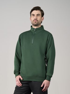 Pro ¼-neck zip sweatshirt