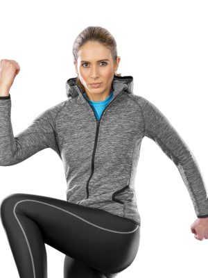 Women’s microfleece hoodi