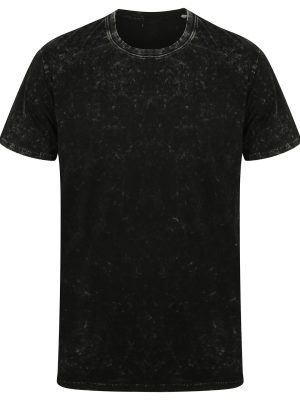 Unisex washed band T