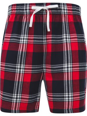 Tartan lounge shorts
