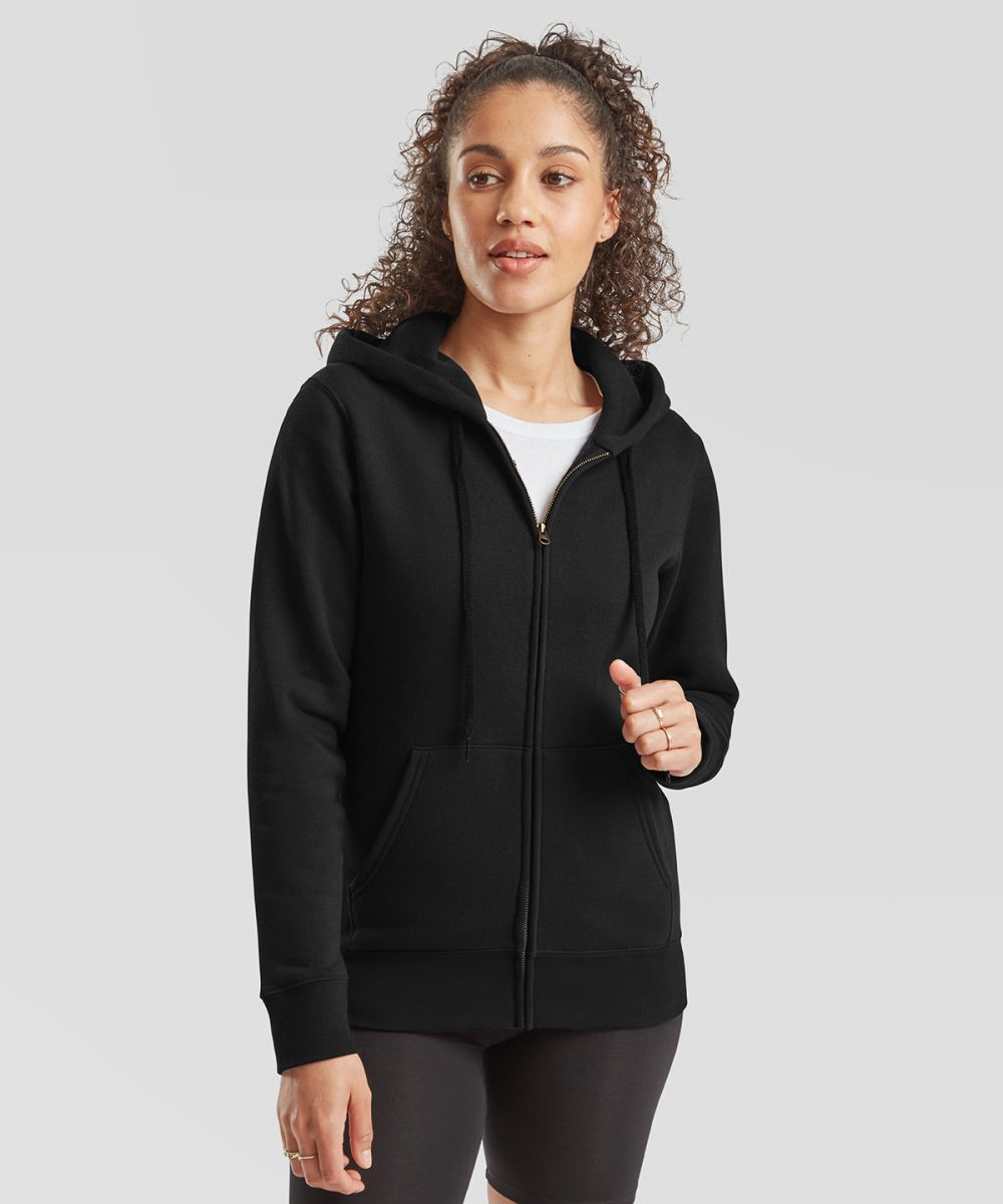 Women’s premium 70/30 hooded sweatshirt jacket
