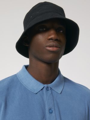 Bucket hat with metal eyelets (STAU893)