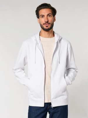 Unisex Cultivator 2.0 iconic zip-thru hoodie sweatshirt (STSU179)