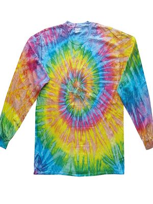 Long sleeve tie-dye T