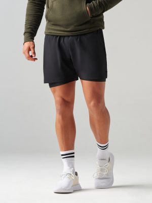 Double-layer sports shorts