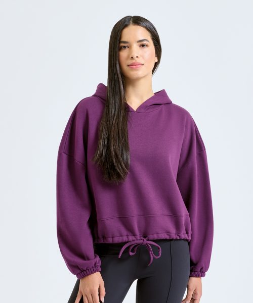 Women’s TriDri® cropped oversize hoodie