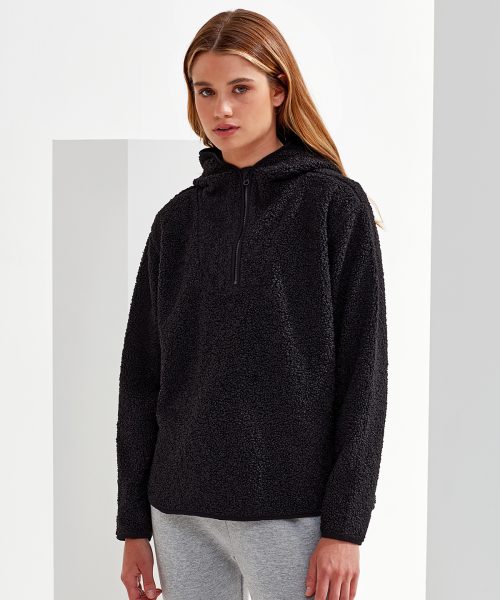 Women’s TriDri® sherpa ¼-zip hoodie