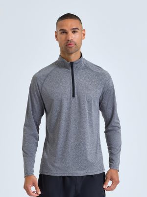 TriDri® long sleeve performance ¼ zip