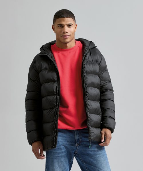 Solitude recycled hooded jacket