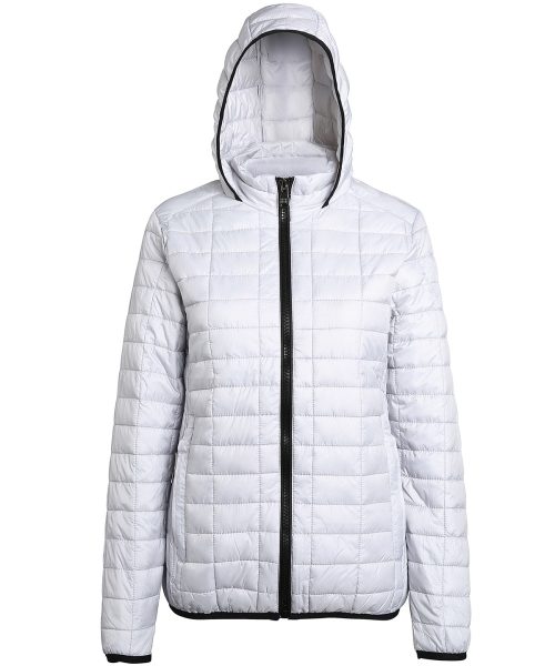Women’s honeycomb hooded jacket