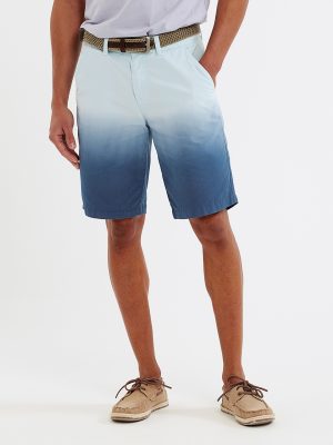 Men’s dip-dye shorts
